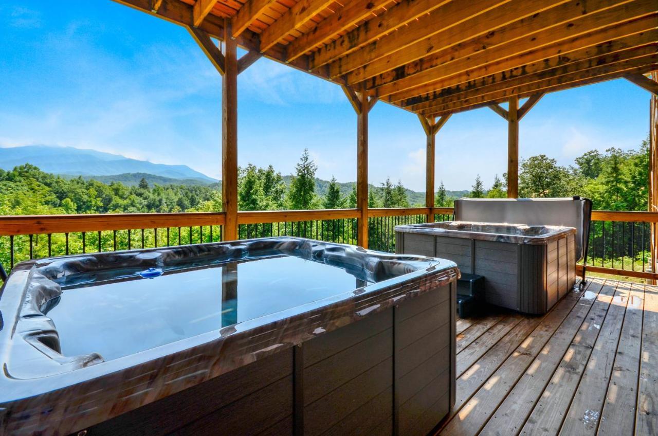Gatlinburg Mansion Cabin Pittman Center Екстер'єр фото