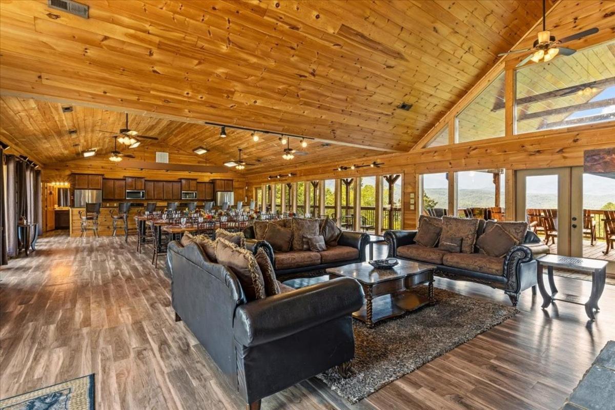 Gatlinburg Mansion Cabin Pittman Center Екстер'єр фото