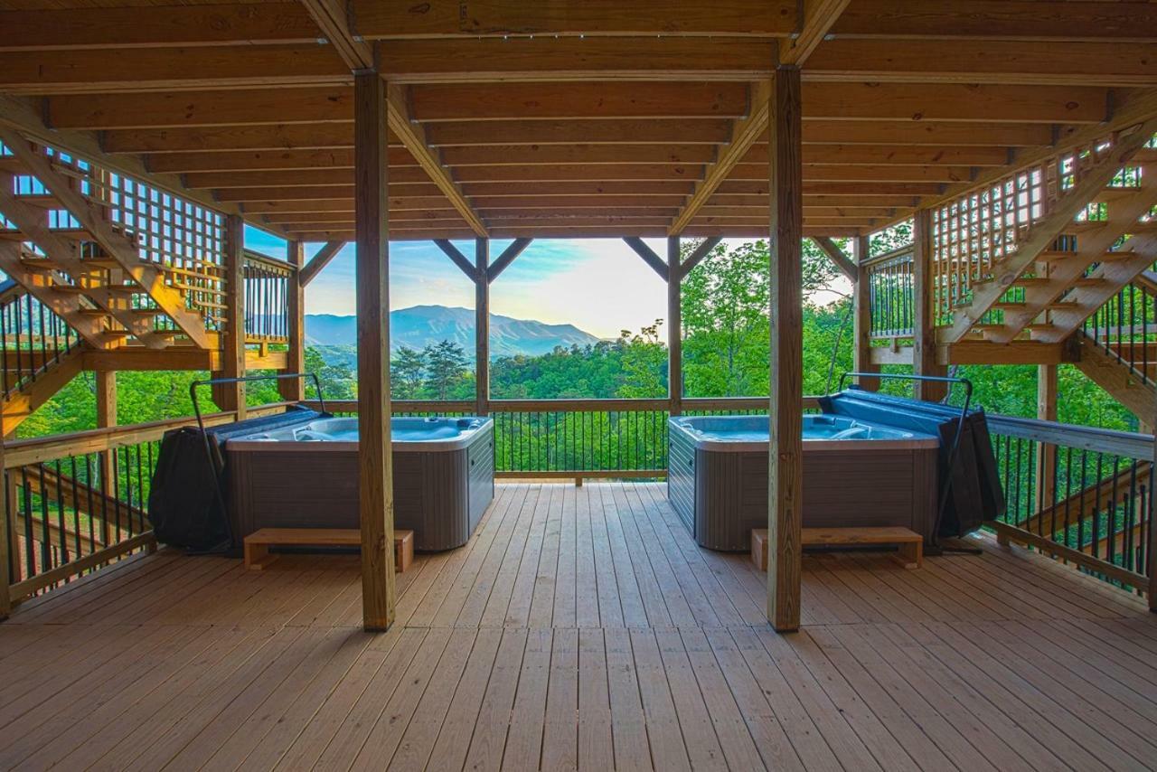 Gatlinburg Mansion Cabin Pittman Center Екстер'єр фото